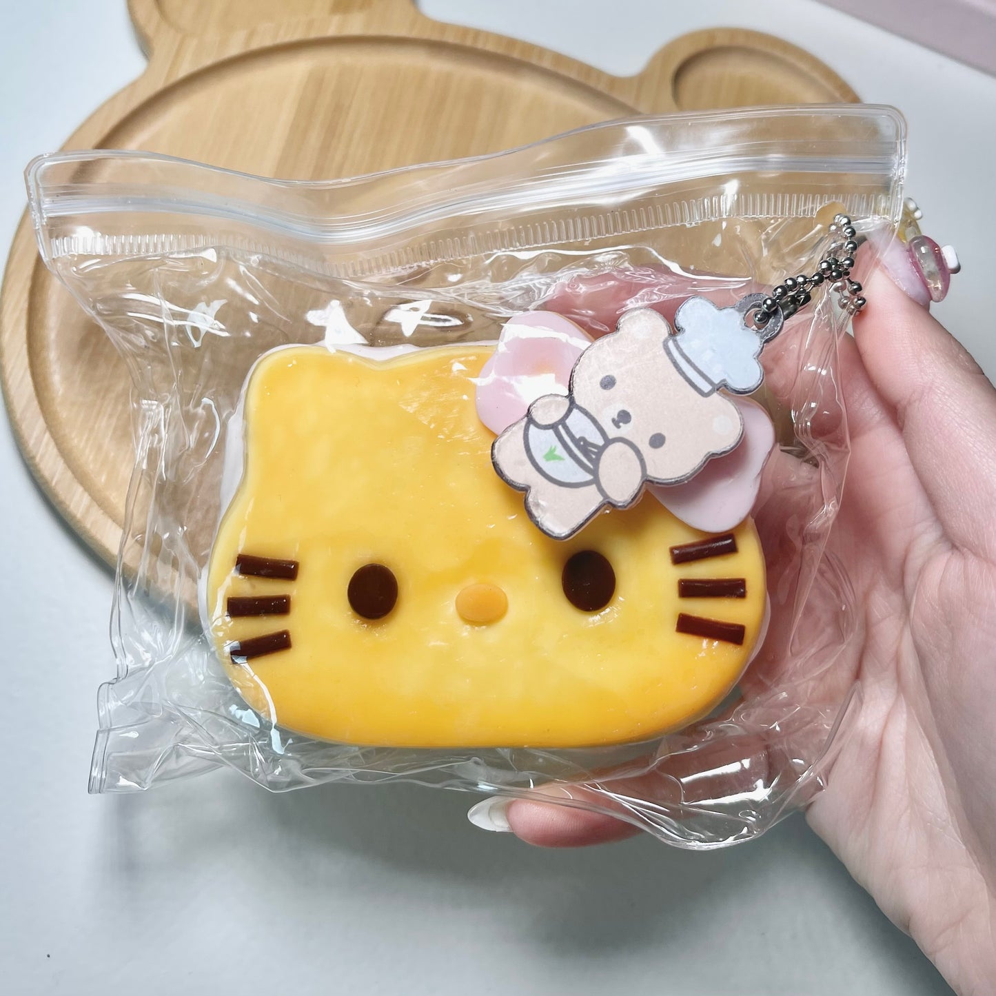 Hello Kitty Pink Ice Cream Sandwich Taba Squishy