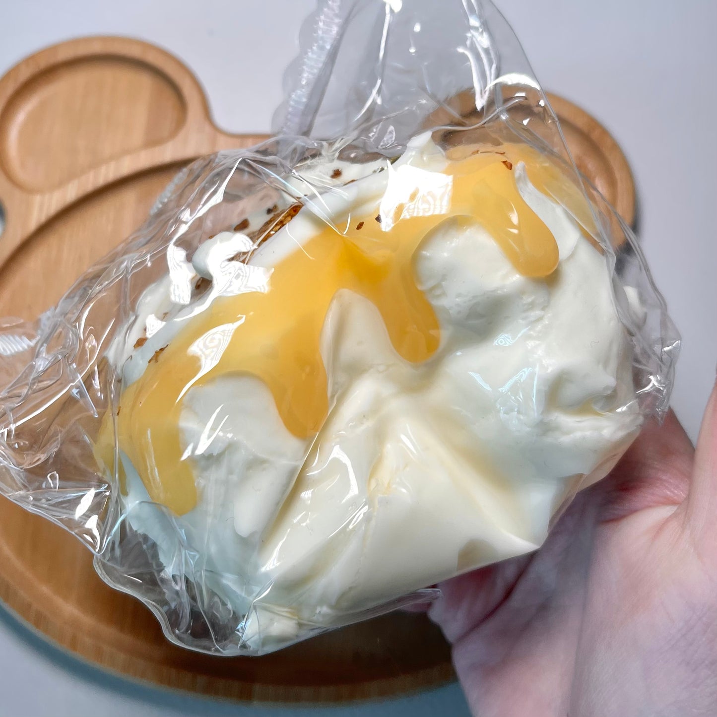 Handmade honey syrup cake taba squishy