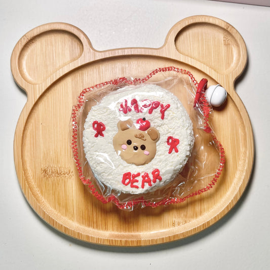 Teddy Bear Cake Taba Squishy